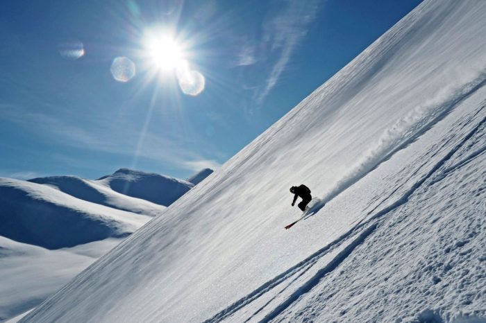 Heli skiing za kołem polarnym – kwiecień 2023